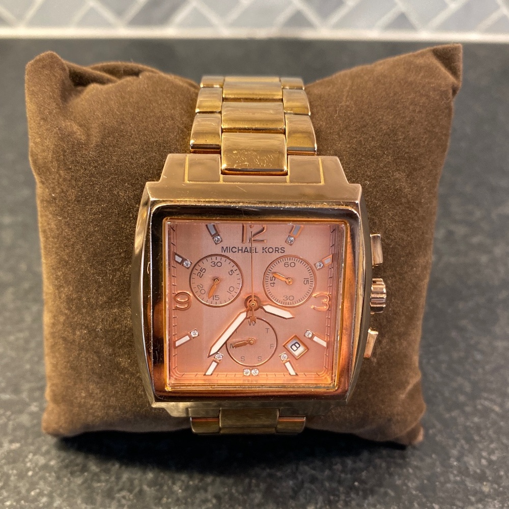 Michael Kors Rose Gold Watch